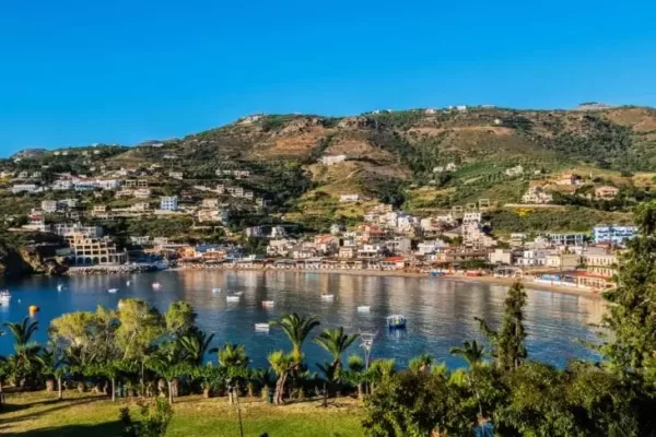 Agia Pelagia small coastal town